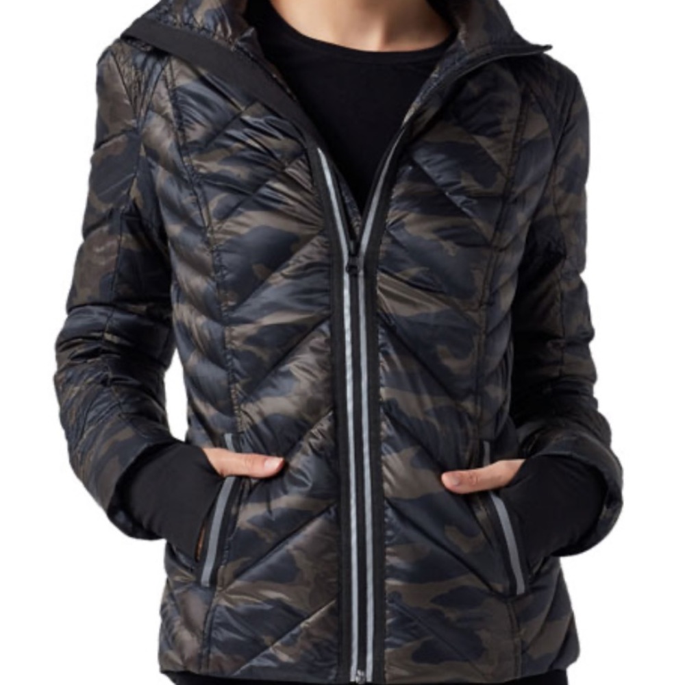 Blanc Noir Reflective Winter Puffer Jacket